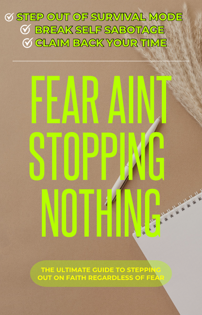 Fear Ain’t Stopping Nothing EBOOK